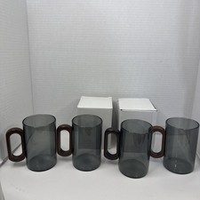 Set Of 6 Transparent Smoke