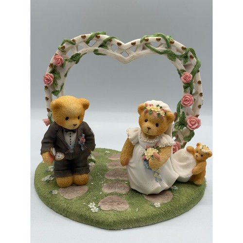 Cherished teddies wedding - teddies, set