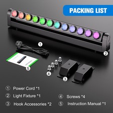 240W LED Swing Dot Beam Wall