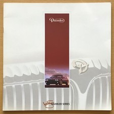 DAIMLER V8 & Super V8 Car Sales Brochure LF 1998 #JLD/10/01/02/98