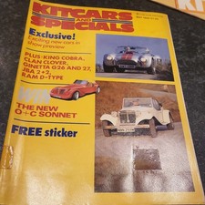 KIt Cars & Specials May 1986 -