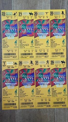 Ticket collection 1996 - collection, 8