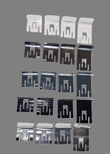 Perfect Fit Blind brackets - Sizes 18,20,22,24,26,28,30,32&38mm ALL COLOURS