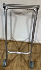 Extra Large Medical Zimmer Walking Frame 2 Wheels Adjustable 90cm x 59cm x 50cm
