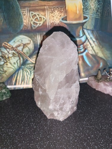 Large natural raw rose - rose, quartz
