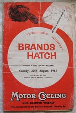BRANDS HATCH 20 Aug 1961 Motor
