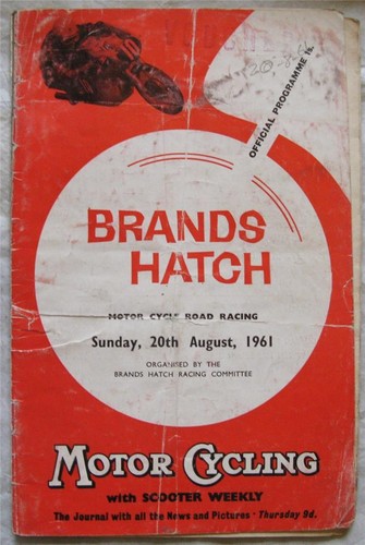 Brands hatch aug 1961 - hatch,