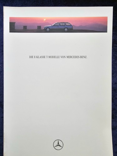 Mercedes 124 estate brochure - mercedes,