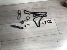 1948 Rudge Whitworth Parts Lampholder .pump Brackets axle + Cup  Etc Use Restore