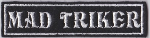 Mad triker patch - triker, biker