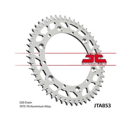 Sprockets aluminum - jt,