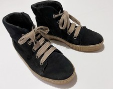 GABOR UK 6.5 Black Suede Ankle