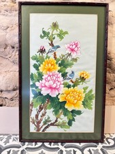 Large Framed Chinese Painting