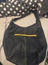 Navy blue and yellow real