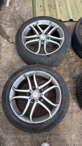 Mercedes alloy wheels - alloy, &