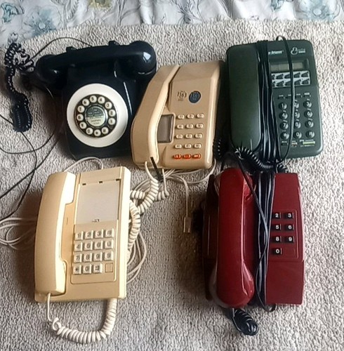 Assorted vintage telephones - assorted,