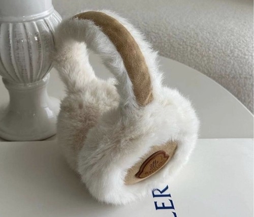 Moncler fluffy ear warmers - fluffy,