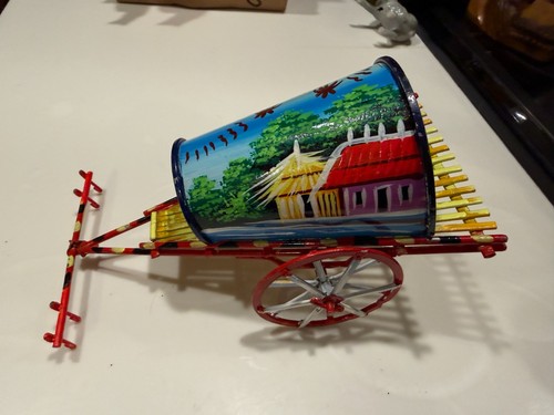 Traditional bicycle rickshaw - bicycle,