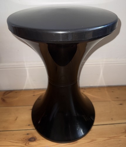 Vintage black stamped tam - vintage,