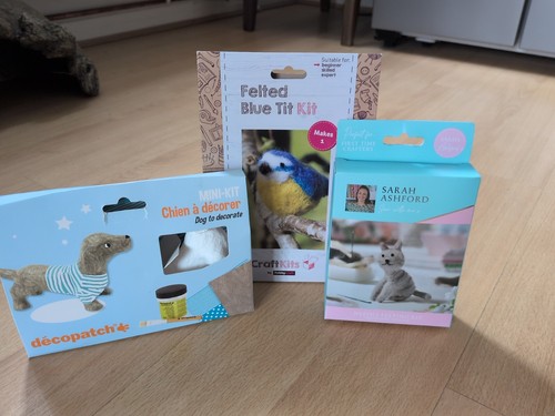 Opened unused craft set - craft,