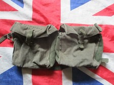 BRITISH ARMY ISSUE 58 PATTERN WEBBING rear kidney pouch set POUCH Falklands War