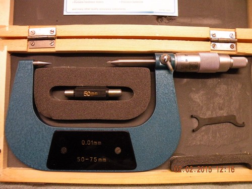 50mm 75mm micrometer point mic - 50mm-75mm,