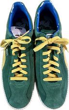 NEW Puma Pele Brazil Green Suede Trainers Size 10 Limited Edition