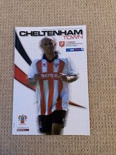 Cheltenham Town vs Walsall Programme 2nd November 2004 LDV Vans Trophy