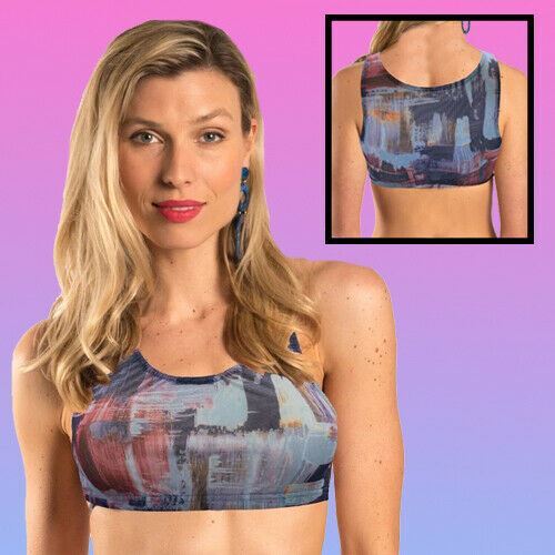 Kiniki tan through crop top - kiniki,