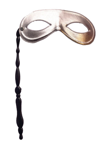 Silver masquerade mask a - silver,