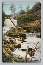 Postcard Wenonah Falls Eagles