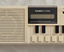 Casio VL-Tone VL-1 Mini Electronic Keyboard Works Has New Batteries