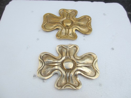 Brass flower ormolu furniture - brass,