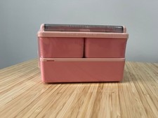 Compartment Lunch Box, Student , Office Worker Microwave - Pink 