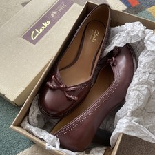 Clarks Bombay Lights Burgundy