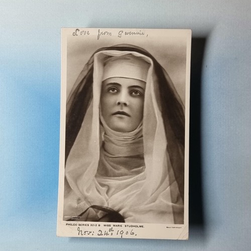 Edwardian actress postcard - edwardian,