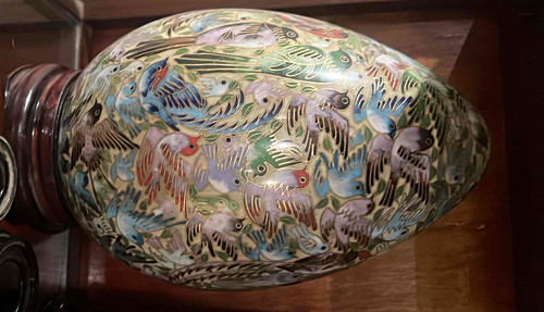 Antique chinese cloisonne - antique,