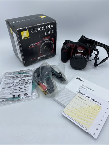 Nikon coolpix l810 red - l810,