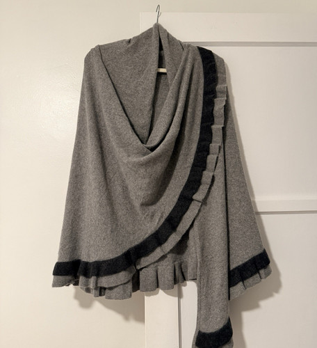 Cashmere oversized wrap - wrap, scarf