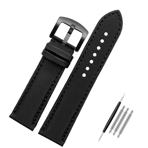 20mm 22mm nylon watch strap - 20mm,