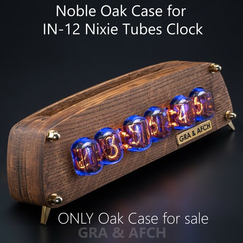 Noble oak case for nixie - for,