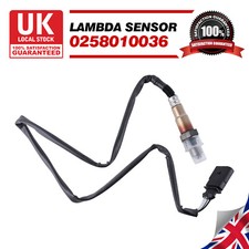 0258010036 0258986602 Rear Lambda Oxygen Sensor For VW Audi Skoda Seat 4 Wire