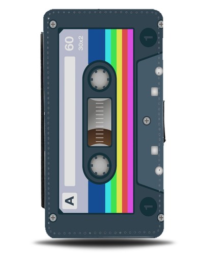 Retro colourful cassette tape - cassette,