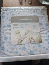 BNIB Breathable Mesh Cot Liner