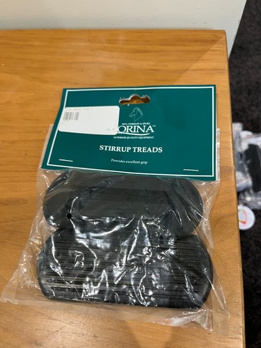Lorina stirrup treads - lorina, black