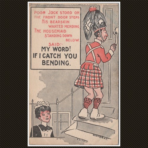 Humorous scottish soldier - scottish,