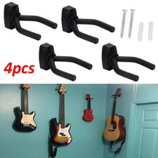 4/8 PCS Guitar Hanger Wall Mount Stand Hook Wall Holder Rack Bracket Bass Ukulel