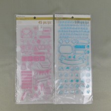 Recollections Creative Year Planner Stamps Lot Letters Weather Events #581