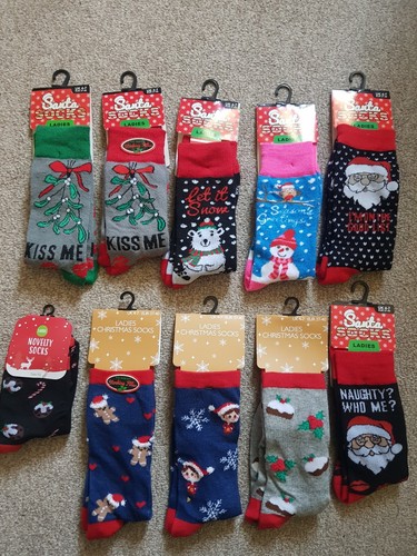 Christmas socks ladies 7 - socks, 4-7