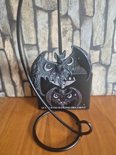 Gothic lunar bat wing hanging - gothic,